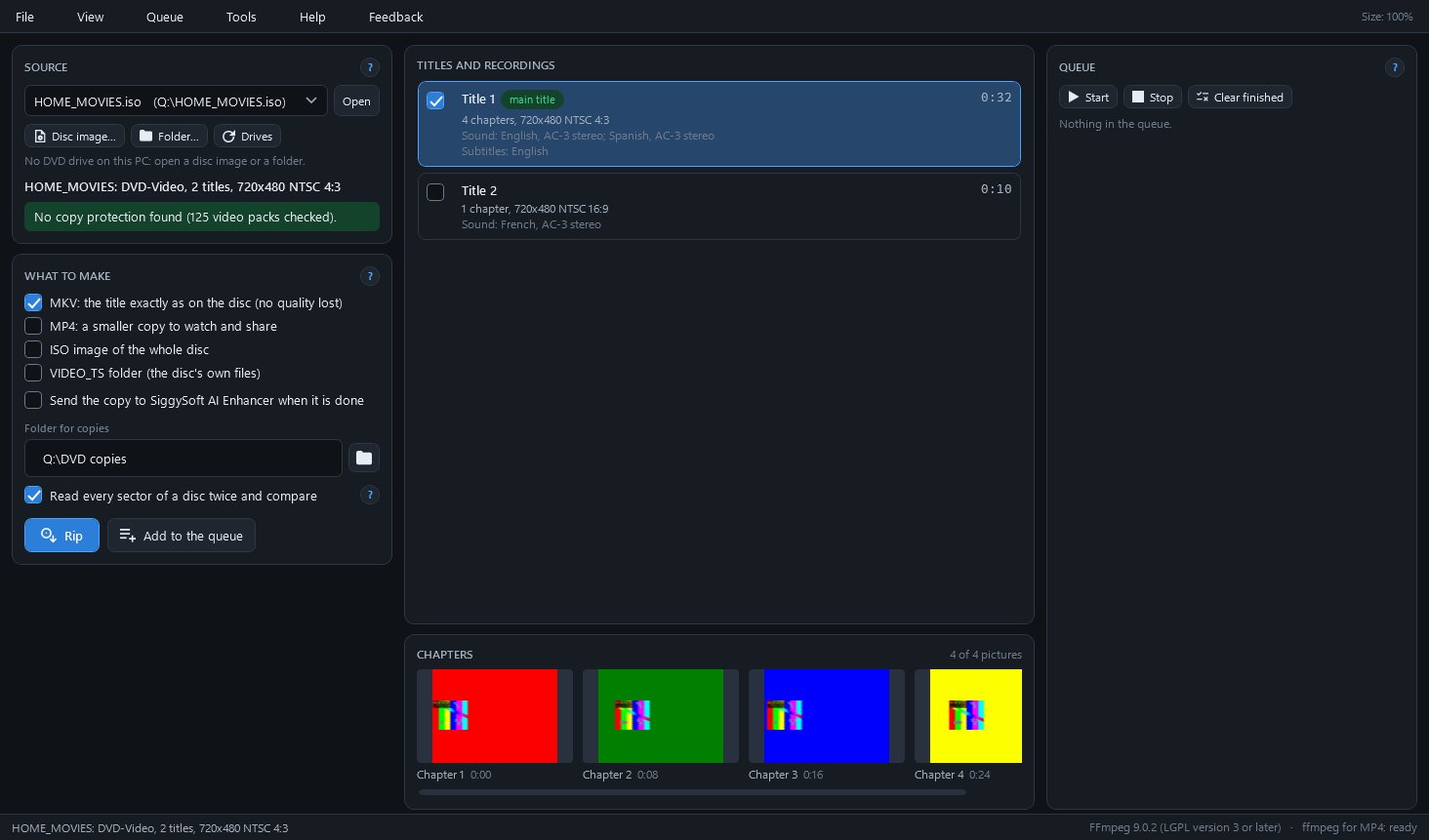 SiggySoft DVD Ripper
