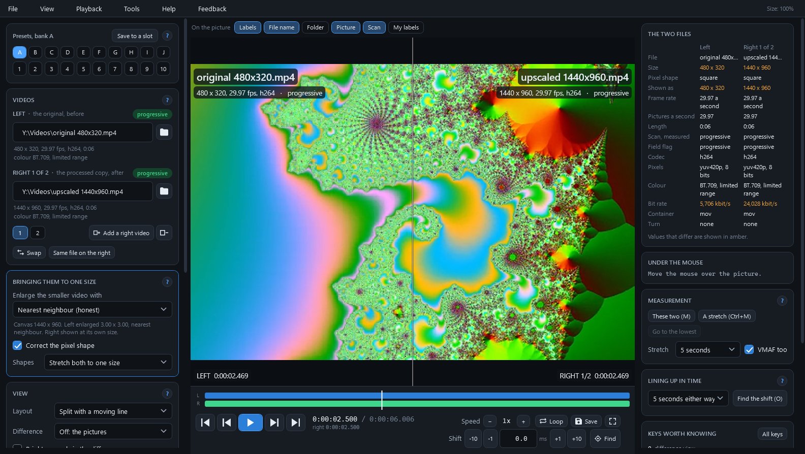SiggySoft Video Compare